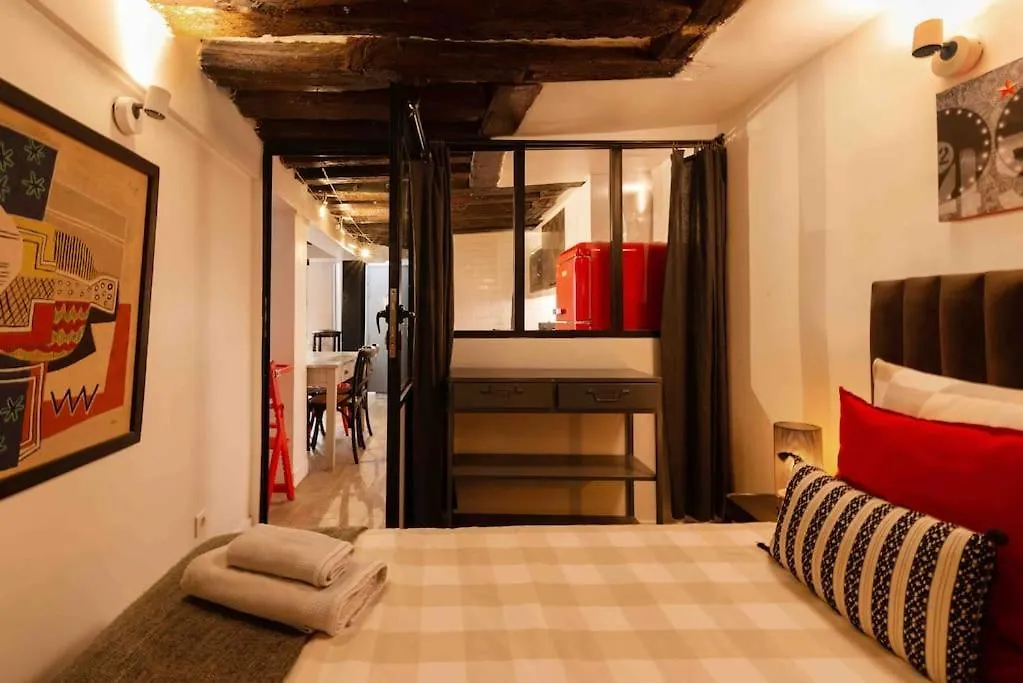 Apartment Opera Paris Center Charming Air-Conditioned Loft France